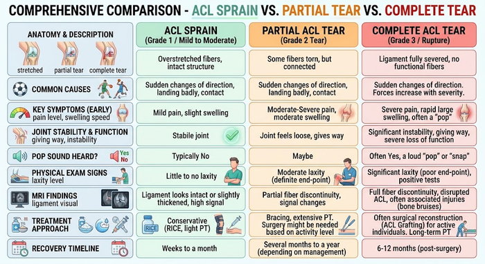 Partial ACL Tear