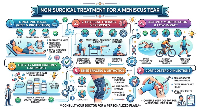 Non-Surgical Treatment for a Meniscus Tear Non-Surgical Treatment for a Meniscus Tear